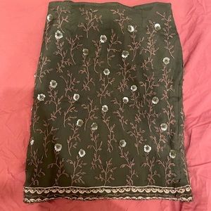 Vintage Express beaded skirt